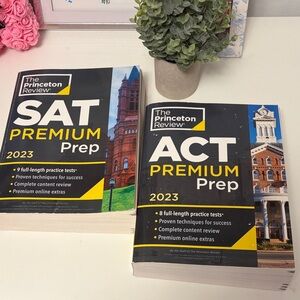 The Princeton Review SAT and ACT Premium Prep Books